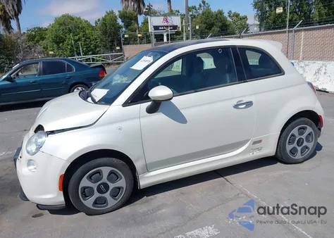 2014 Fiat 500E Battery Electric из США, поврежденный, VIN 3C3CFFGE5ET208454
